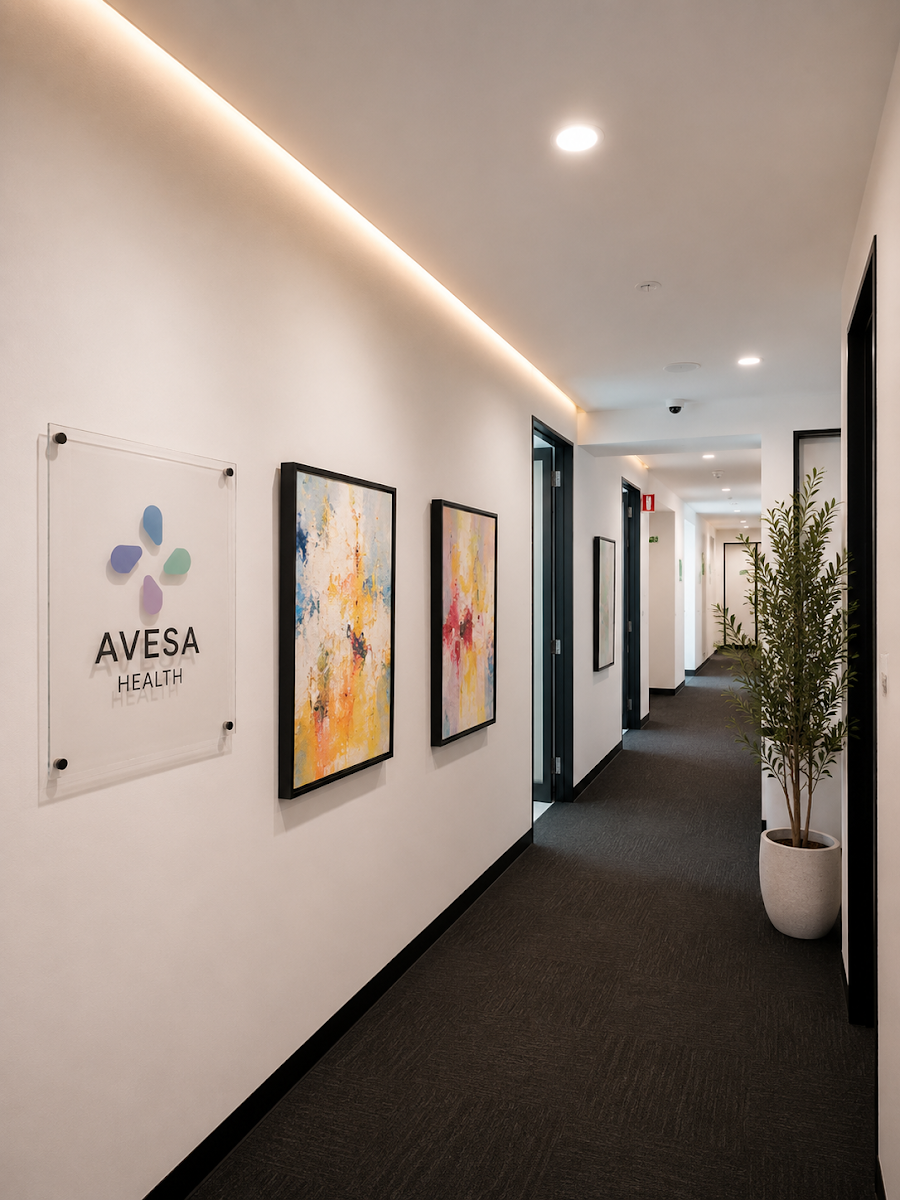 Avesa Health consultation and treatment environment